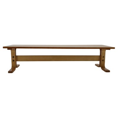 Czechoslovakian Beech Bench, 1970s-TZ-1342491