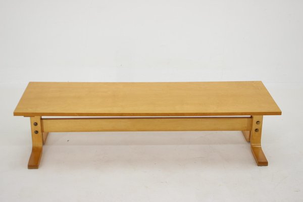 Czechoslovakian Beech Bench, 1970s-TZ-1342491