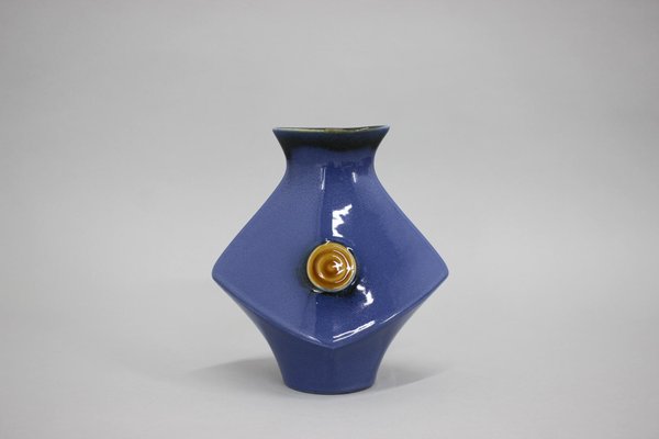 Czechoslovakian Ceramic Vase, 1970s-TZ-1281328