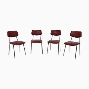 Czechoslovakian Chairs, 1970s, Set of 4-TZ-942406