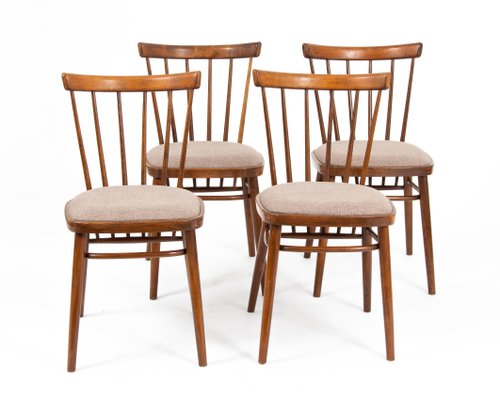 Czechoslovakian Chairs by Antonín Šuman for Tatra, 1960s, Set of 4-ABO-1448631