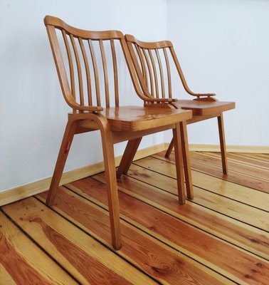 Czechoslovakian Chairs by L. Volák for Ton, 1960s, Set of 2-DHD-1251557