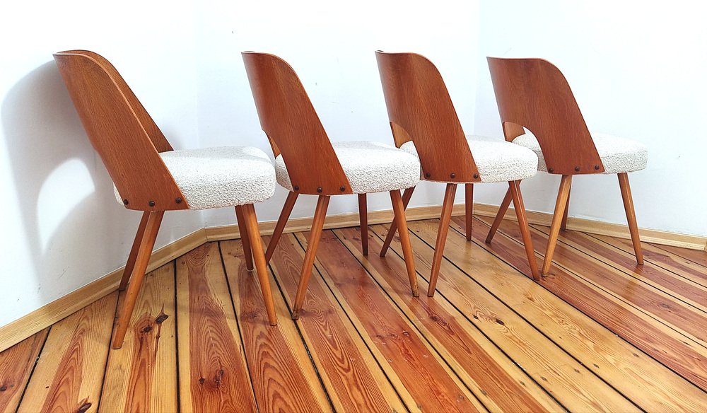 Czechoslovakian Chairs by O. Haerdtl for Ton, 1960s, Set of 4