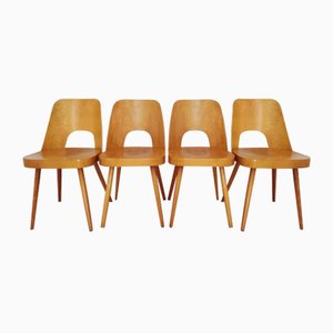 Czechoslovakian Chairs by O. Haerdtl for Ton, 1960s, Set of 4-DHD-1256124