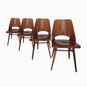 Czechoslovakian Chairs by O. Haerdtl for Ton, 1960s, Set of 4-DHD-1257437