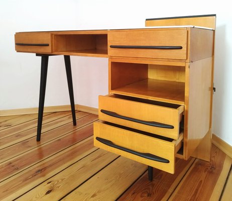 Czechoslovakian Desk by M. Pozar for Up Závody, 1960s, Set of 2-DHD-2033639