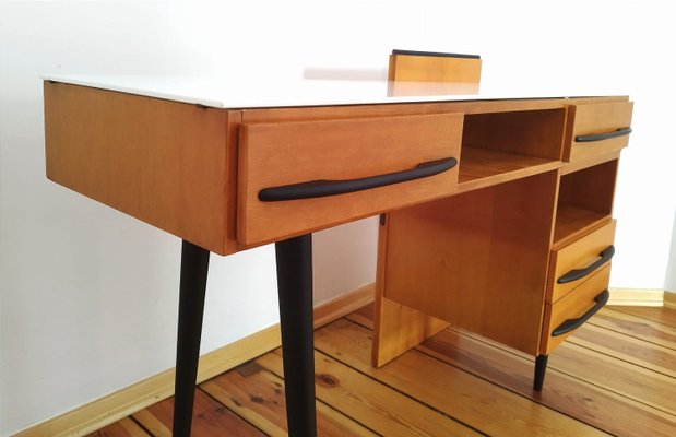 Czechoslovakian Desk by M. Pozar for Up Závody, 1960s, Set of 2-DHD-2033639