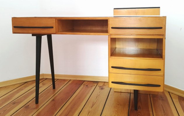 Czechoslovakian Desk by M. Pozar for Up Závody, 1960s, Set of 2-DHD-2033639