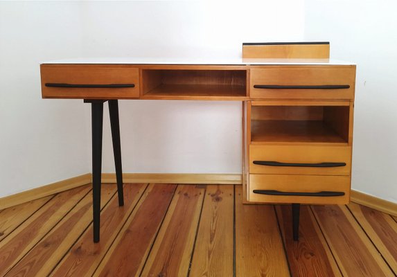 Czechoslovakian Desk by M. Pozar for Up Závody, 1960s, Set of 2-DHD-2033639