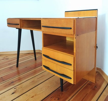 Czechoslovakian Desk by M. Pozar for Up Závody, 1960s, Set of 2-DHD-2033639