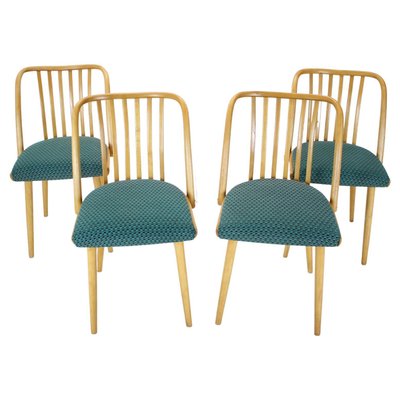 Czechoslovakian Dining Chairs by Antonin Suman, 1960s, Set of 4-TZ-1142661