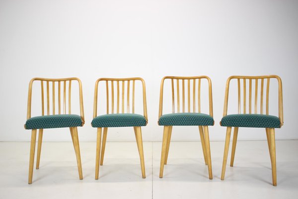 Czechoslovakian Dining Chairs by Antonin Suman, 1960s, Set of 4-TZ-1142661