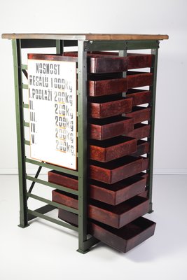 Czechoslovakian Industrial Bakelite Chest of Drawers, 1970s