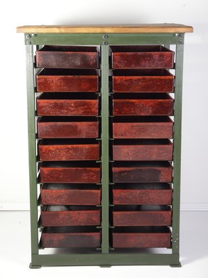 Czechoslovakian Industrial Bakelite Chest of Drawers, 1970s-IND-911633