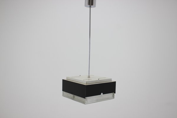 Czechoslovakian Minimalist Pendant Lamp, 1970s-TZ-565884