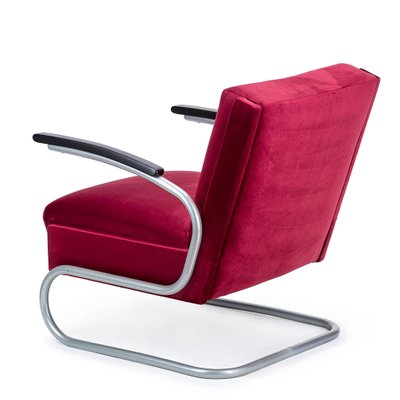 Czechoslovakian Model S411 Armchair from Mücke Melder, 1940s-DHD-734300