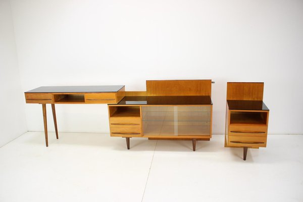 Czechoslovakian Modular Set by Mojmir Pozar for Up Zavody, 1960s, Set of 3-TZ-1241201