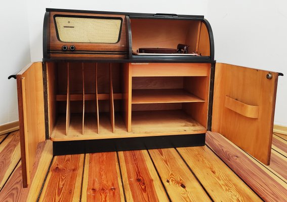 Czechoslovakian Radio & Turntable, 1960s-DHD-861788