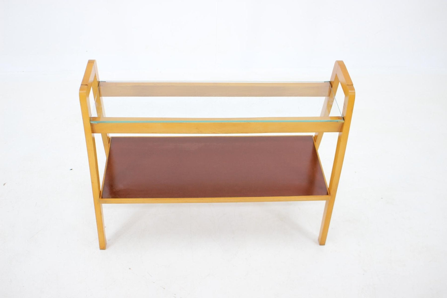 Czechoslovakian Side Table or TV Rack, 1970s