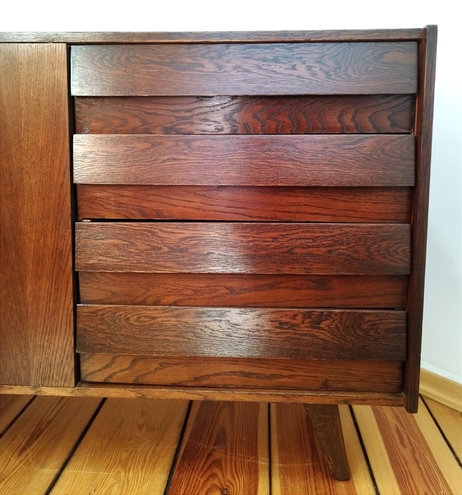 Czechoslovakian Sideboard by J. Jiroutek for Interior Prague, 1960s