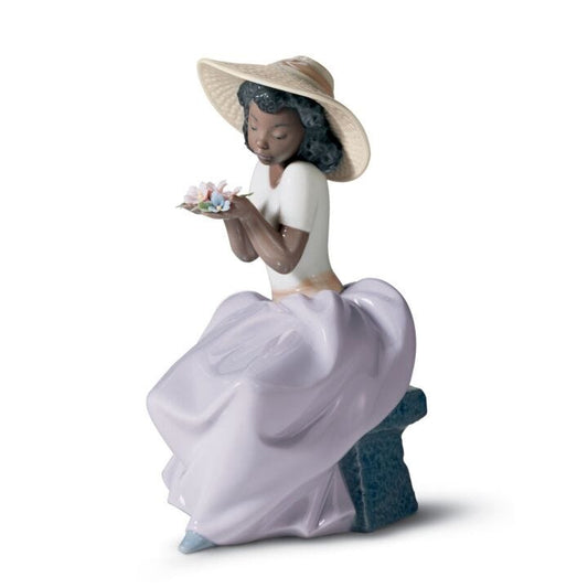 Sweet Fragrance Girl Figurine by Lladró