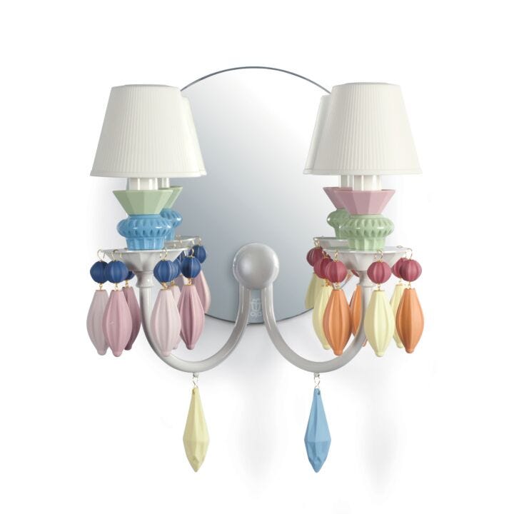 Belle de Nuit 2 Lights Wall Sconce by Lladró #Multicolor (CE/UK/CCC)