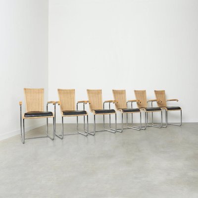 D20 Dining Chairs from Tecta, 1980s, Set of 6-TWF-1813354