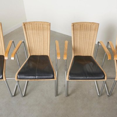 D20 Dining Chairs from Tecta, 1980s, Set of 6-TWF-1813354