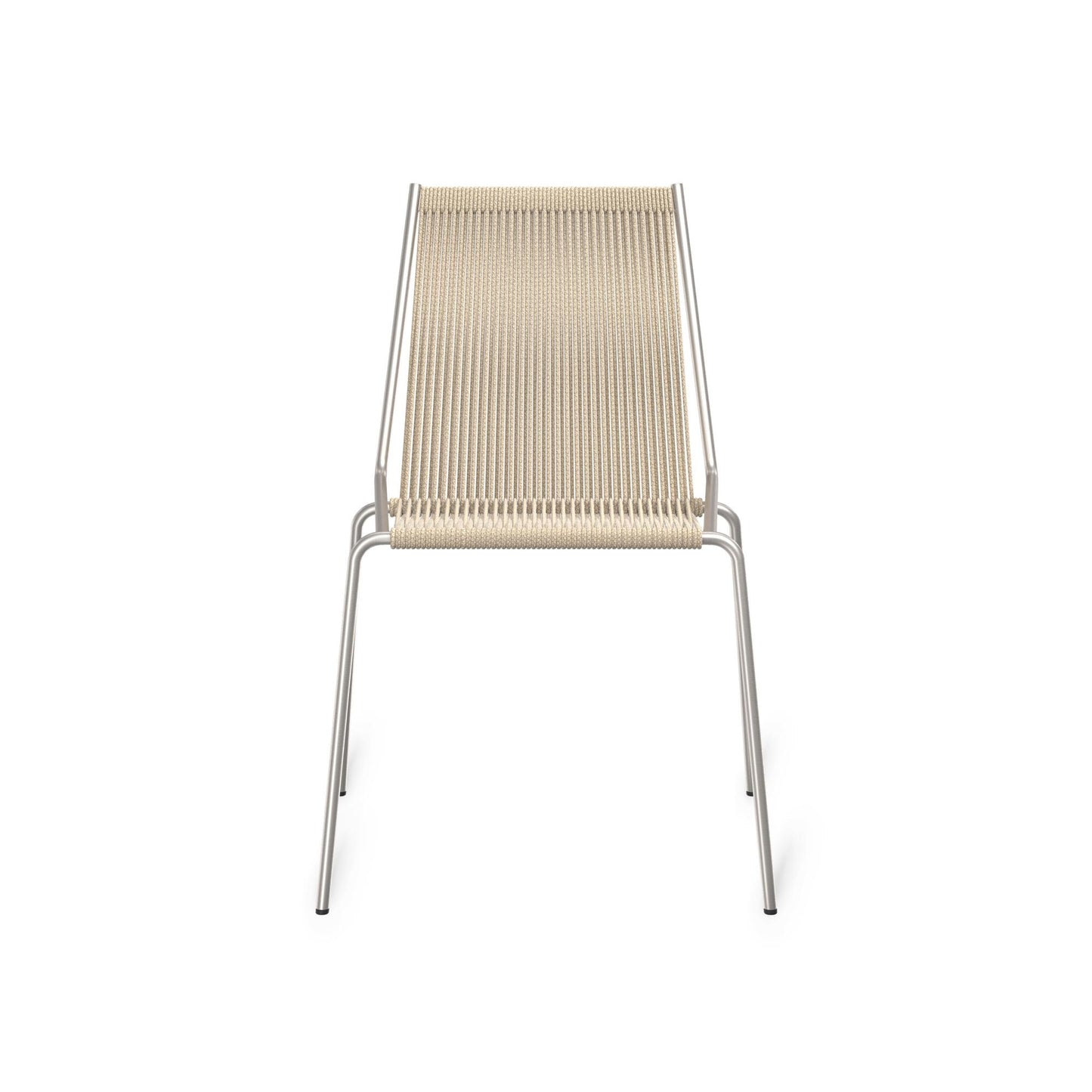 Noel Dining Chair by Thorup Copenhagen #Stainless Steel/Linen