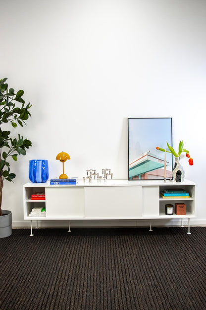 Decotique Vogue TV Bench With Legs 180 White