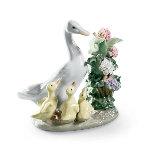 How Do You Do Duck Figurine by Lladró