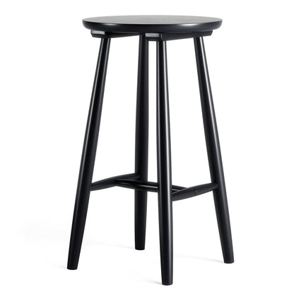 Department Wood H23 Bar Stool Black