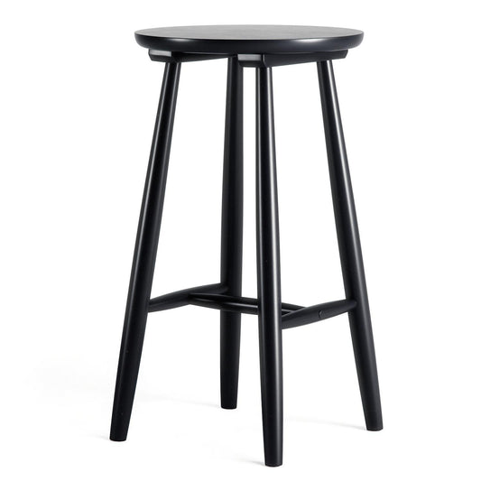 Department Wood H23 Bar Stool Black