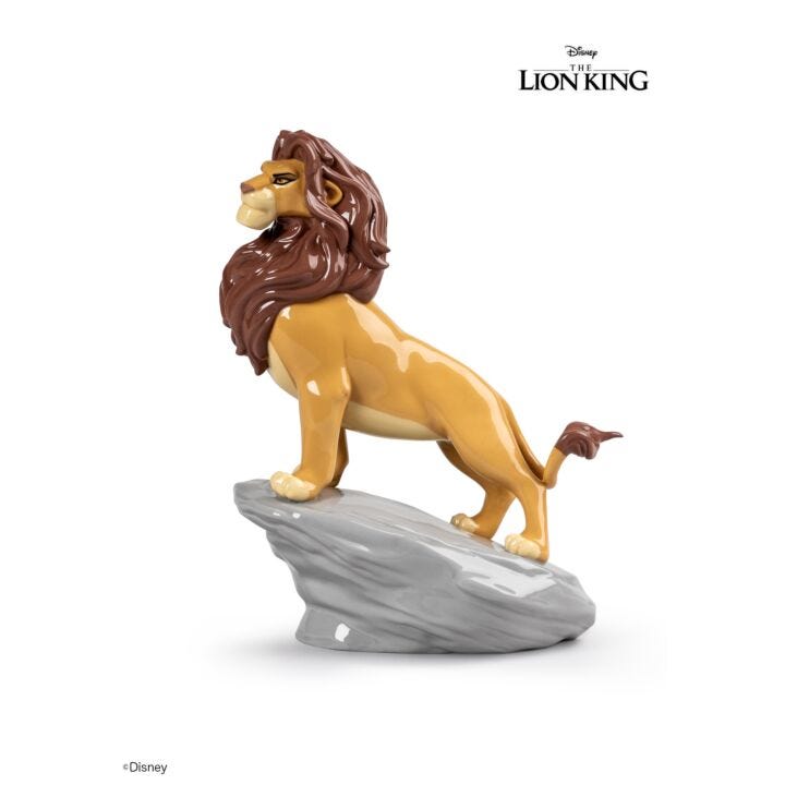 Simba Figurine by Lladró