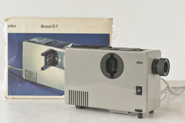 D7 Slide Projector and Viewer by Robert Oberheim for Braun, Germany, 1970-LOB-1257349