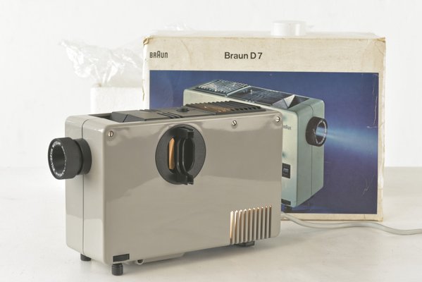 D7 Slide Projector and Viewer by Robert Oberheim for Braun, Germany, 1970-LOB-1257349