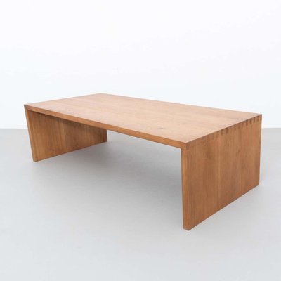 Dada Est Contemporary Solid Oak Low Table by Le Corbusier-WM-1300810