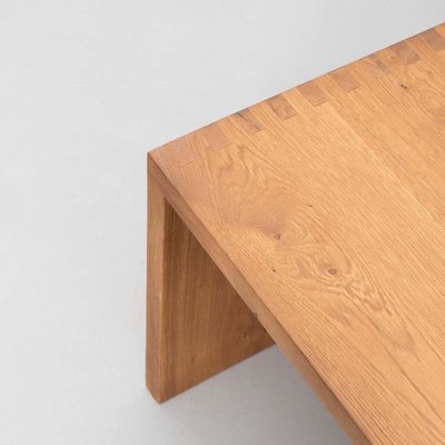 Dada Est Contemporary Solid Oak Low Table by Le Corbusier-WM-1300810