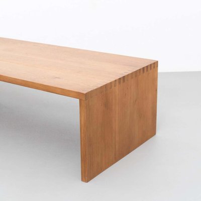 Dada Est Contemporary Solid Oak Low Table by Le Corbusier-WM-1300810