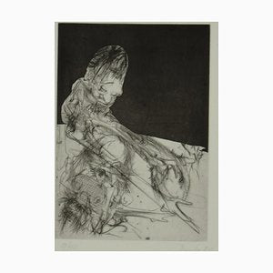 Dado (Miodrag Djuric) - Figure - Original Etching - 1980-ZCI-827006