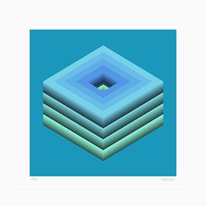 Dadodu, Blue Diamond, 2019, Giclée Print-ZCI-1781965