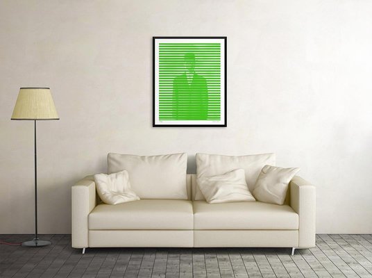 Dadodu, Green and Grey Lines, Giclée Print, 2016-ZCI-1781645