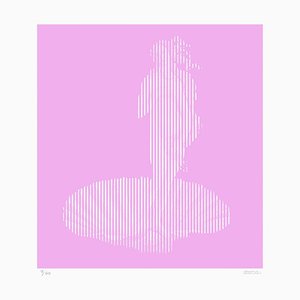 Dadodu, Pinkish Lines, Giclée Print, 2016-ZCI-1781651