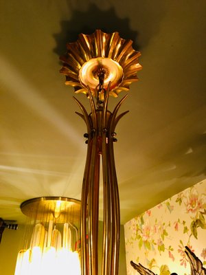 Dahlia Ceiling Lamp by Max Ingrand for Fontana Arte, 1950s-OPE-821525