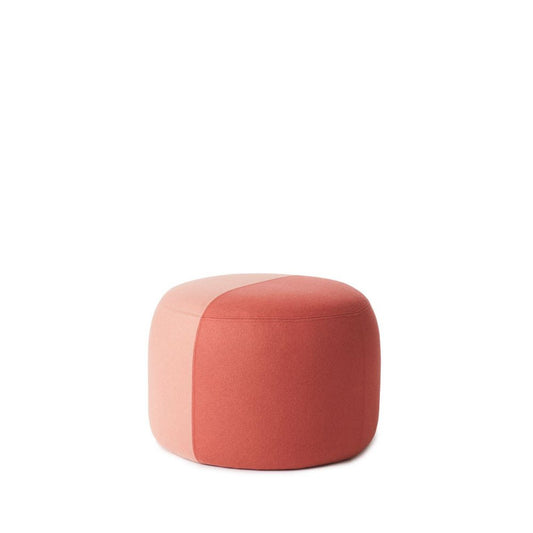 Dainty Pouf Blush in Coral by Warm Nordic