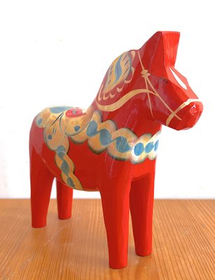 Dala Horse, Sweden, 1960s-AAR-1735818