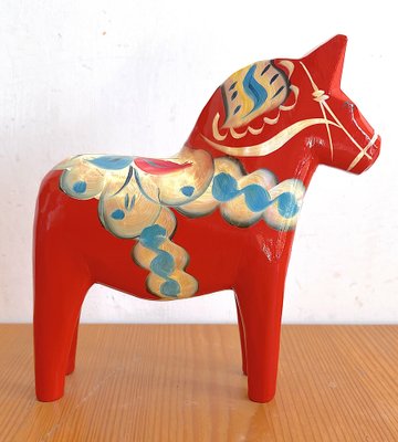 Dala Horse, Sweden, 1960s-AAR-1735818