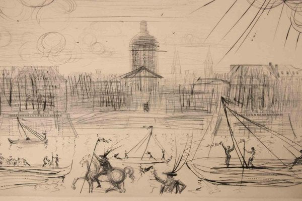 Dali, L'Académie de Paris, Etching, 1971-ZCI-2032694