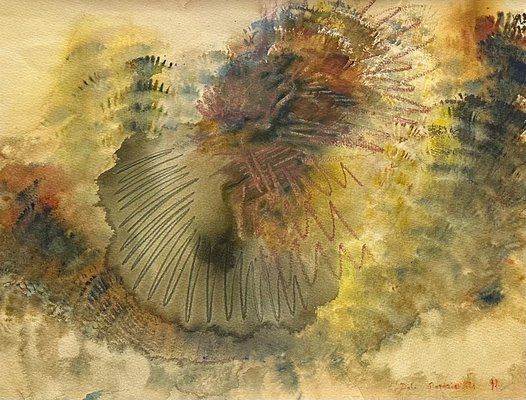 Dali Nazarishvili, Abstraction, 2003, Watercolor on Paper-CHG-2036994