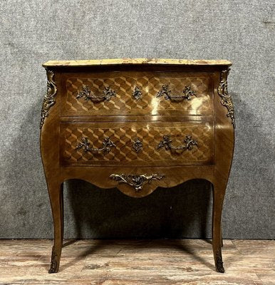 Dame Galbée Dame Louis XV in Marquetry-MWB-1782009